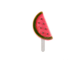 Lékué - Watermelon Shape Silicone Ice Cream Pop Mold