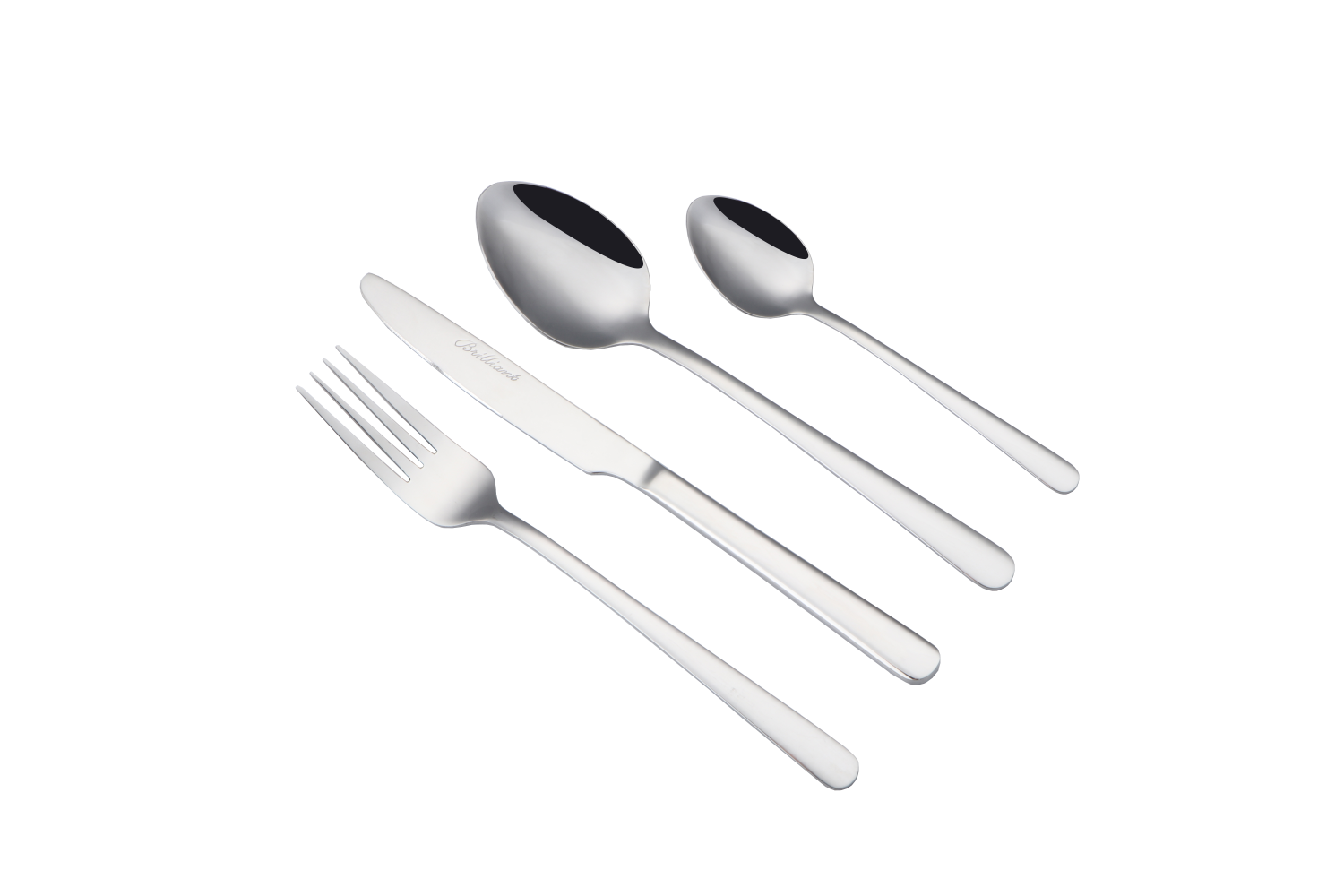 Oslo Stainless Steel Flatware Cutlery Set for 4, 16 Pieces
