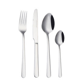 Oslo Stainless Steel Flatware Cutlery Set for 4, 16 Pieces