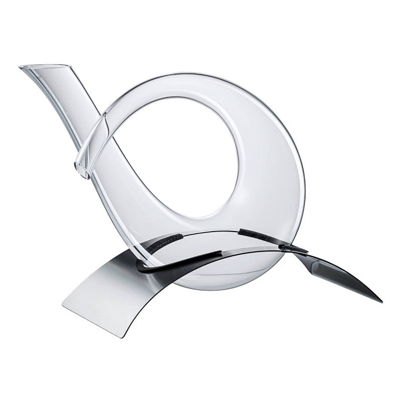 Eisch - Twister Decanter With Stainless Steel Base 26.5 oz.