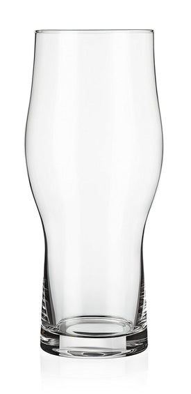 Master Brew Ochre Craft Beer Glasses 16 oz. Set of 2