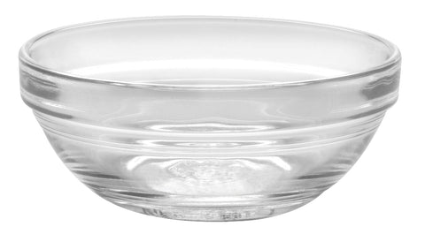 Duralex - Lys Stackable Clear Bowl 9 cm (3 1-2 in)  Set Of 6