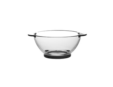 Duralex - Mini Multipurpose Lys Clear Glass Bowl with Handles, 17 oz. Set of 6