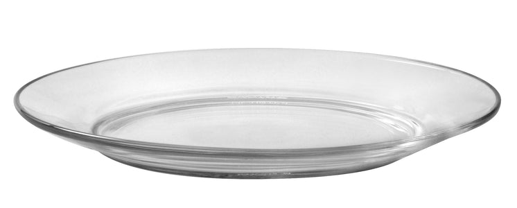 Duralex - Lys Clear Dessert Plate 19 cm (7 1-2 in)  Set Of 6