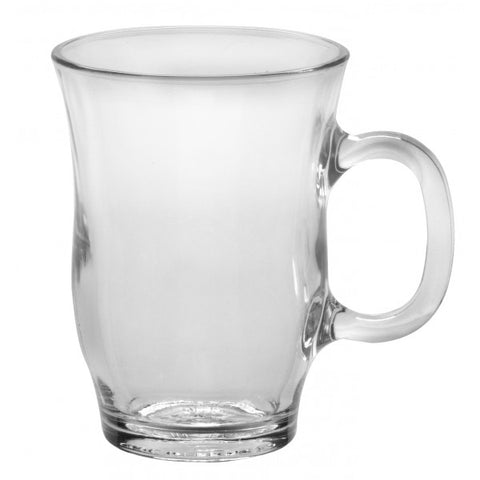 Image of Duralex - Eiffel Clear Mug 250 ml (8 3/4oz.) Set Of 6