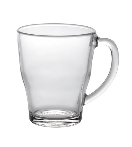 Image of Duralex - Cosy Clear Glass Mug 350 ml (12 3/8 oz.) Set of 6