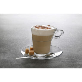 Duralex - Caprice Clear Stackable Glass Coffee Cup 220 ml. ( 7 3/4 oz. ) Set of 6