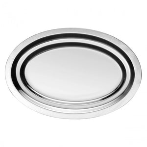 Guy Degrenne - Newport Oval Dish, Stainless Steel, 38cm.