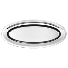 Guy Degrenne - Newport Oval Fish Platter, Stainless Steel, 60cm.