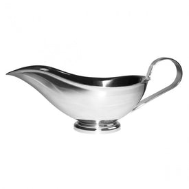Guy Degrenne - Newport Gravy Boat, Stainless Steel, 6.8 oz.