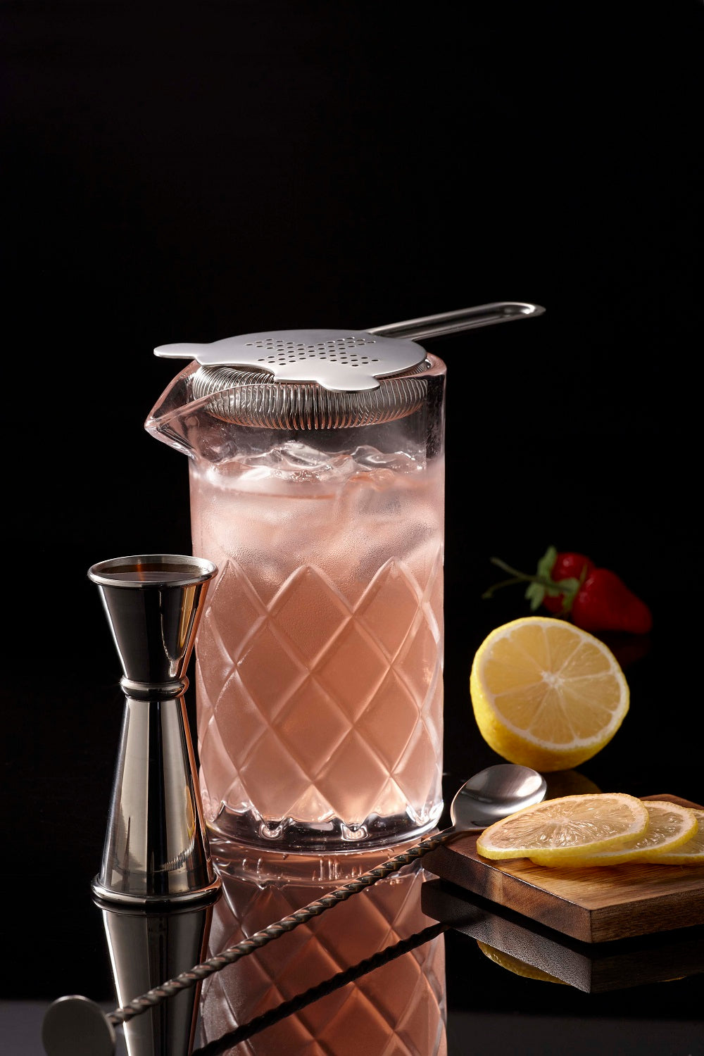 Manhattan Mixology Cocktail Mixing Set, 4 Piece Cocktail Set