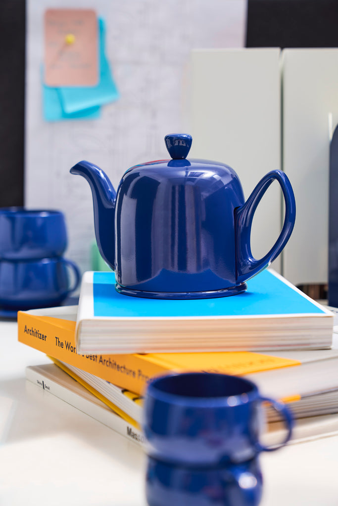 Ceramic Teapot, Non-Insulated Tea Server, Large English, 16
