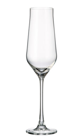 Vintorio GoodGlassware Champagne Flutes (Set Of 4) 8.5 oz – Tall, Long  Stem, Crystal Clear, Classic, and Seamless Tower Design - Dishwasher Safe