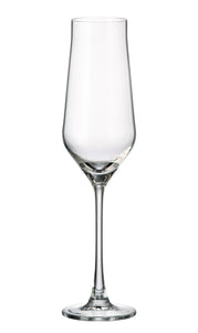 Crystalite Bohemia Alca Lead Free Crystal Wine Glasses Stemware Collection, Sets of 6
