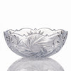 Pinwheel Crystal Bowl 8.5 Inches