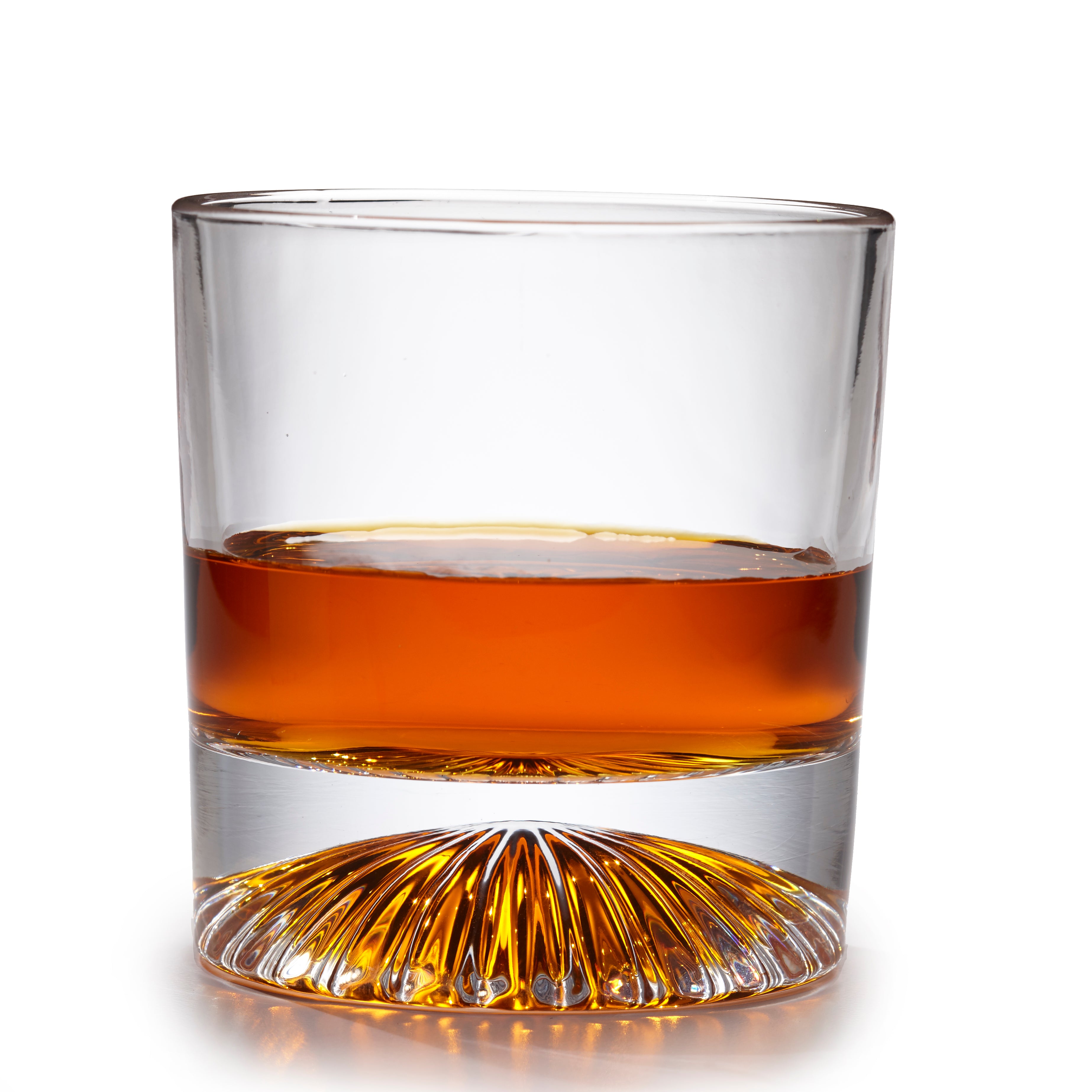 Globe On The Rocks Pyramide Mountain Whiskey Glasses and Decanter Set