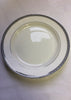 Brilliant - Imperial Platine Bread and Butter Plate 6" Set of 6 (White with Silver Rim)