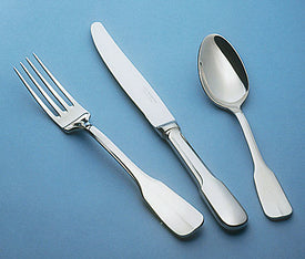 Guy Degrenne - Lutece 5 Piece Flatware Set, Stainless Steel Mirror Finish Cutlery