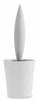 Legnoart Spicy Roatae Pizza Cutter With Porcelain Vase - White