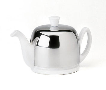 Salam White 2 Cup Tea Pot by Guy Degrenne