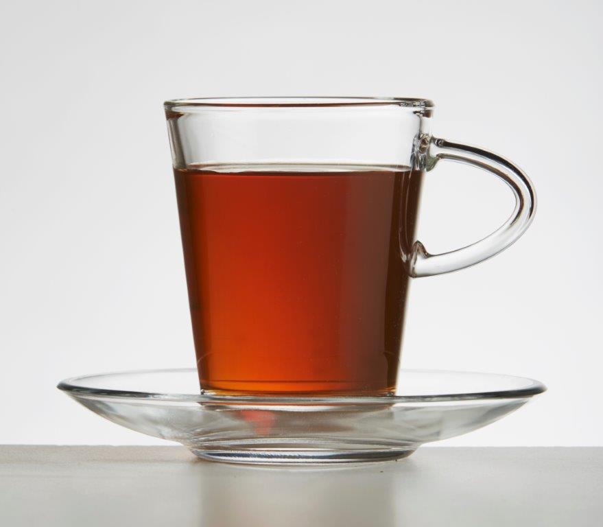 Brilliant - Tandem Tea Set for Two - 2 Glass Cups and Saucers and 2 Te ...