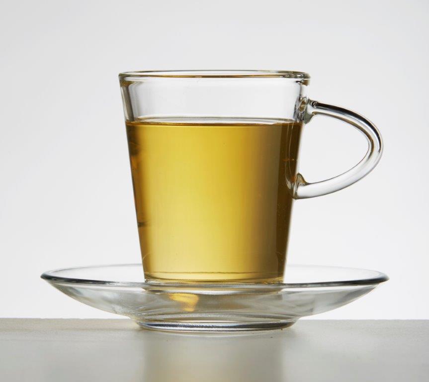 Brilliant - Tandem Tea Set for Two - 2 Glass Cups and Saucers and 2 Te ...