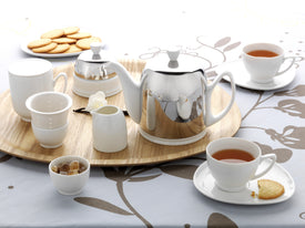 Salam White 6 Cup Teapot by Guy Degrenne