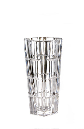Brilliant - Edenborough Tall, Clear Glass Vase For Flowers